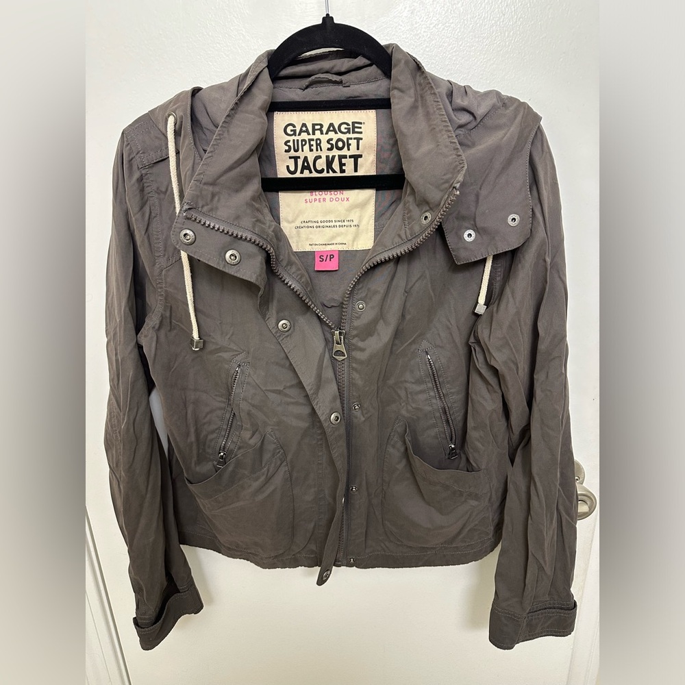 Garage Super Soft Gray Jacket, Size S
